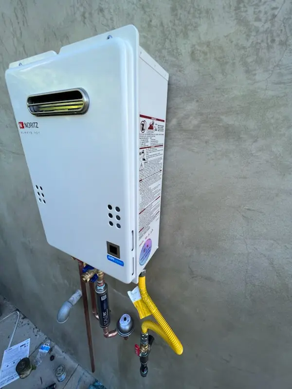 Tankless water heater installation for Waggaman homes