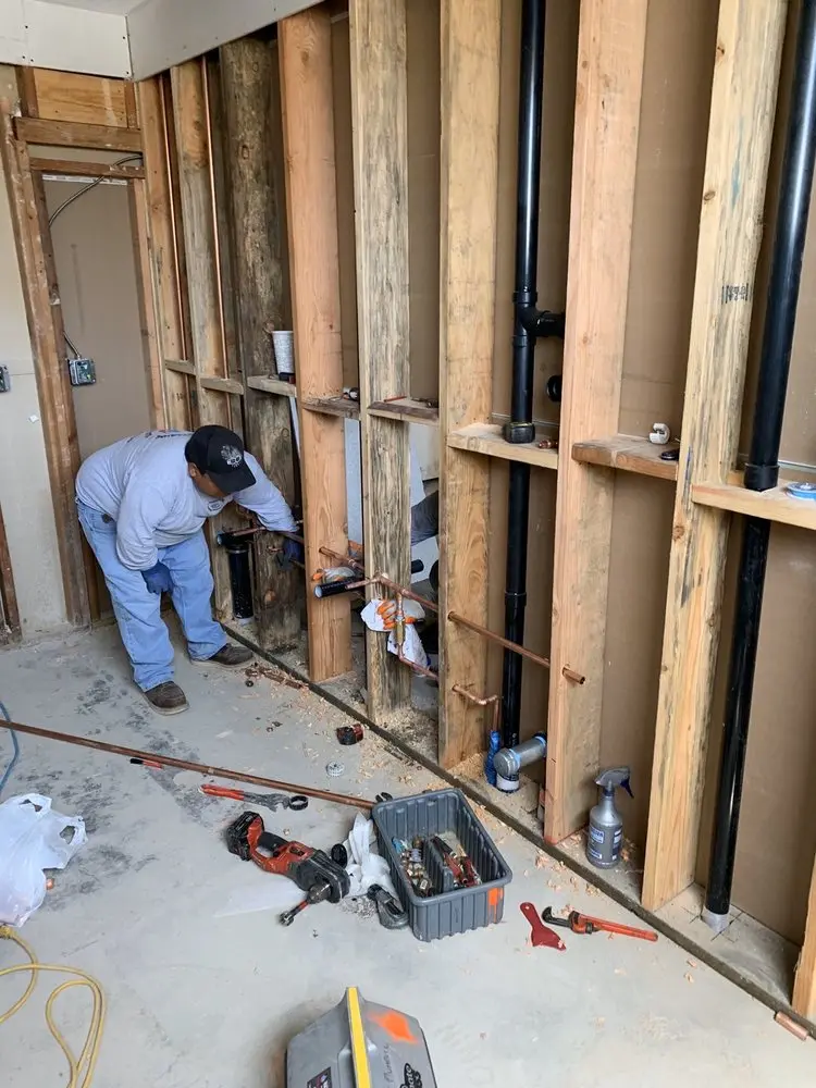 Commercial rough-in plumbing for Gas Line Repair in Waggaman